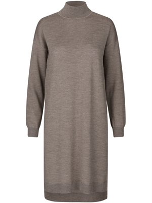 Rosemunde Merino Wool Kjole, Falcon Melange